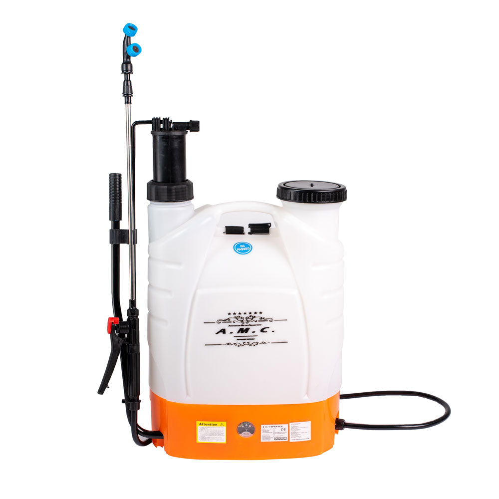 Pompa a spalla elettrico nebulizzatore 16 lt per disinfestazione irrorazione
