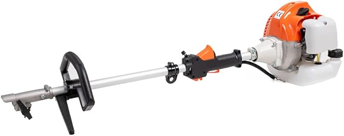 Decespugliatore multifunzione a scoppio 4 in 1 tagliasiepi troncarami e motosega motore 52cc 2 tempi comprende testina doppio filo e disco tre denti acciaio