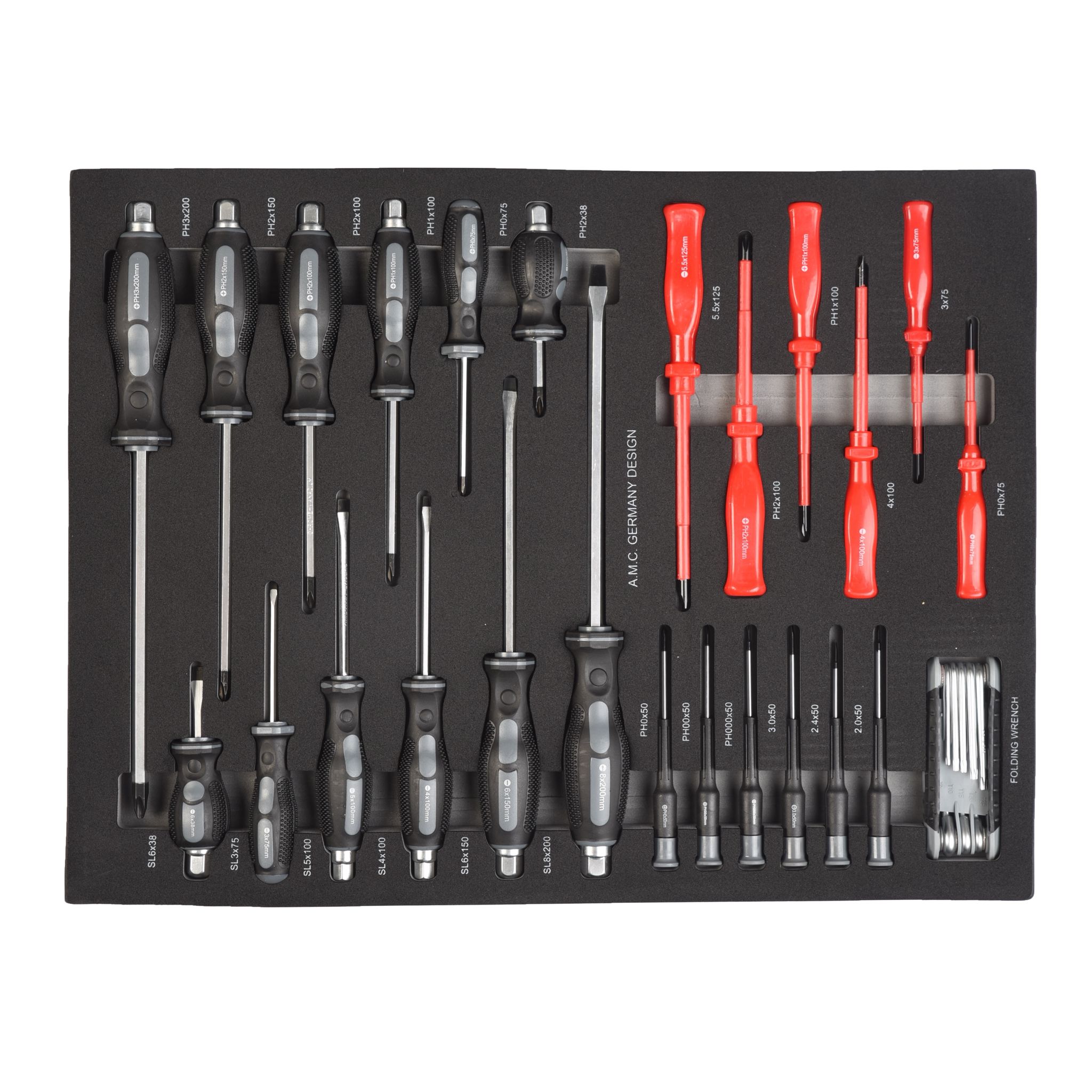 Carrello porta attrezzi completo di utensili 6 cassetti con organizer completo di 1000 utensili